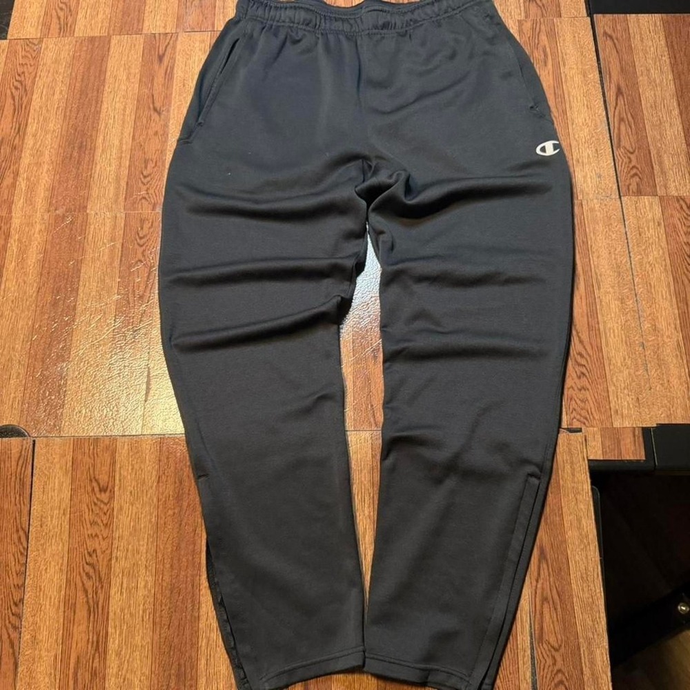 Champion Black Retro Sportswear Essential Sweatpants Jogger Large